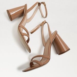 Sam Edelman Tan KIA BLOCK HEEL SANDAL